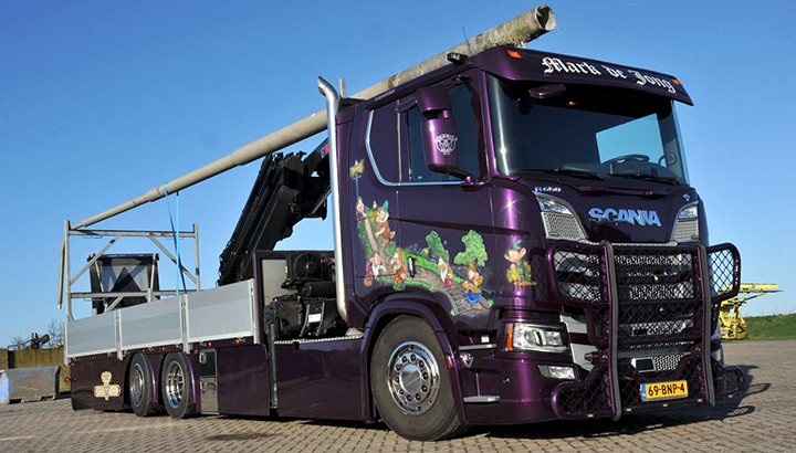 Duurzame Scania voor Mark de Jong uit Westergeest