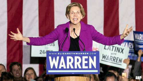 Elizabeth Warren stopt met Democratische voorverkiezing