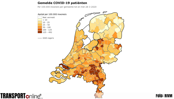 Doden en besmette personen in Nederland loopt iets terug