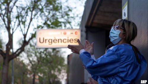 Weer stijging Spaanse doden door coronavirus