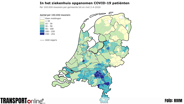 Aantal Nederlandse doden en ziekenhuisopnames aan coronavirus stijgt nog steeds