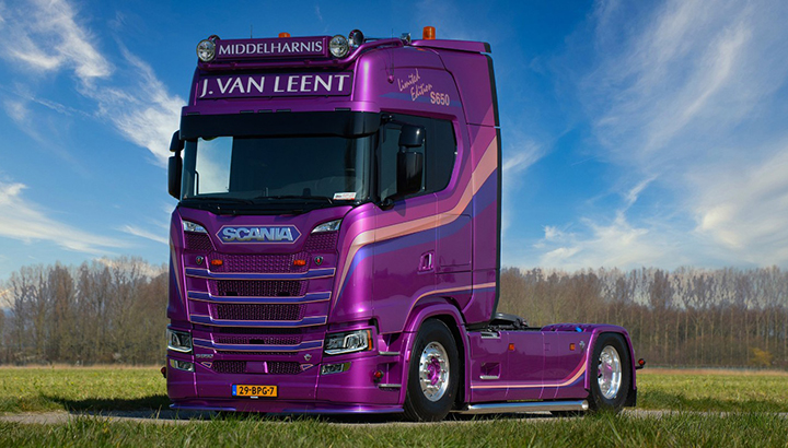 Nieuwe Scania voor Jarno van Leent
