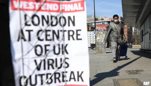 Aantallen Britse doden en besmettingen blijven stijgen