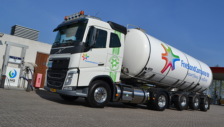 Nieuwe Volvo FH LNG voor Transport Groep Gelderland