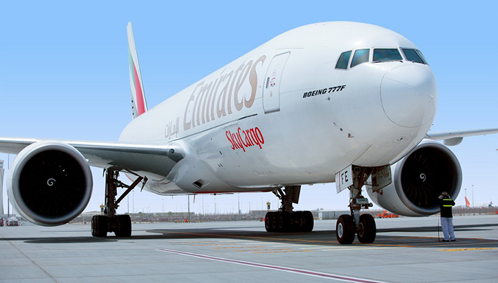 Emirates SkyCargo breidt haar activiteiten uit met meer dan 20 wekelijkse vluchten naar Nederland