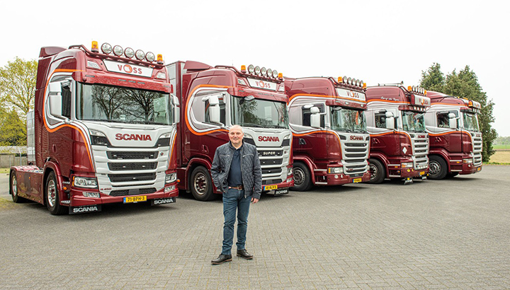 Wilbert Voss besmet met Scaniavirus en schaft zesde Scania aan