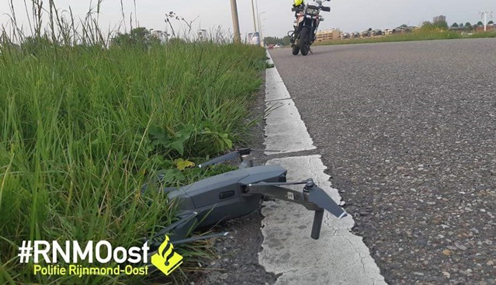 Drie mannen aangehouden die pakketje met drone gevangenis in wilde smokkelen