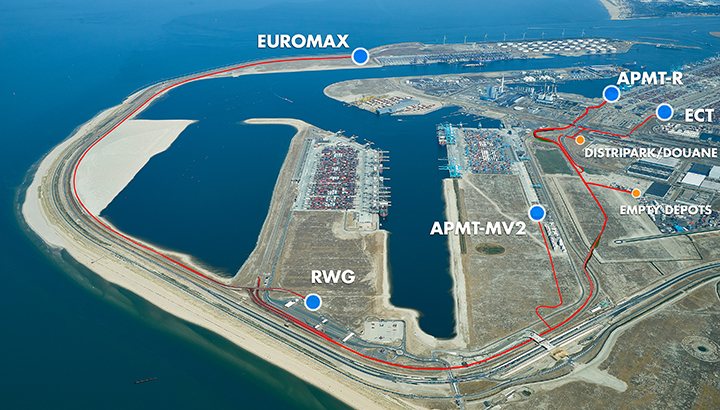 Havenbedrijf Rotterdam besluit tot aanbesteding van vervoersdienst op de Container Exchange Route [+video]