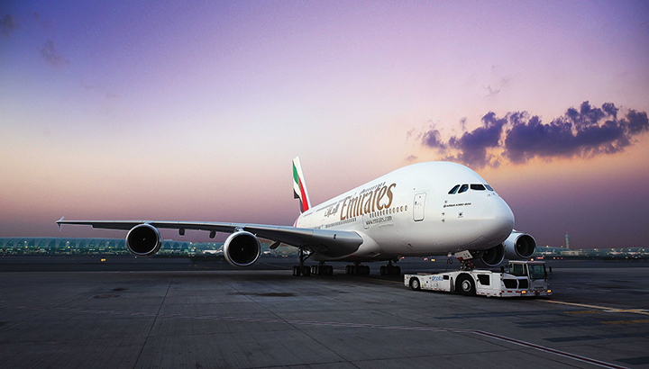 Emirates A380 terug in vliegschema