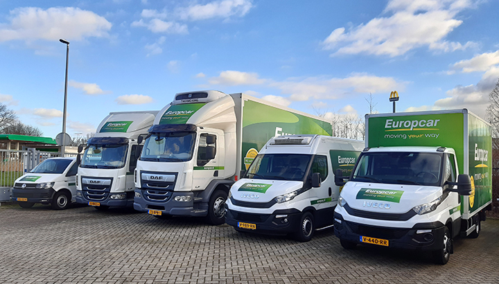 Europcar: De nieuwste vrachtwagens eenvoudig te huren