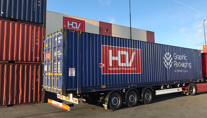 Drie nieuwe Krone containerchassis voor HOV Harlingen