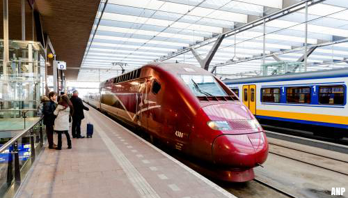 Spoorvervoerder Thalys hervat directe verbinding naar Parijs