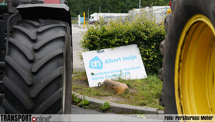 Boerenprotest dwarsboomt bevoorrading 230 winkels Albert Heijn
