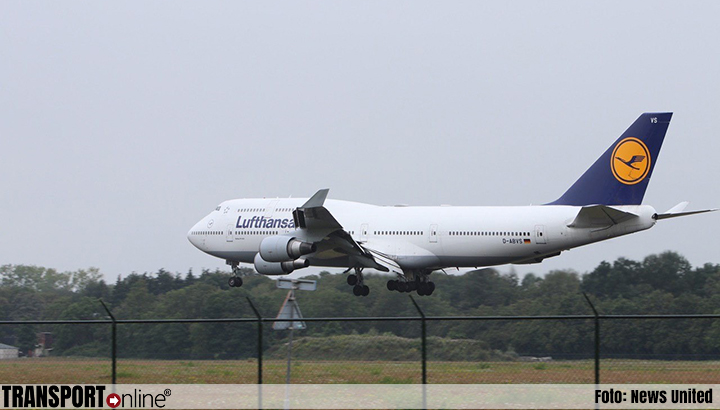 Lufthansa parkeert zes Boeings op vliegveld Twente