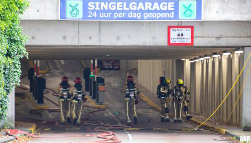 Verdachte opgepakt in onderzoek naar brand in Singelgarage Alkmaar