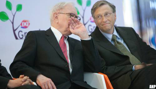 Warren Buffett doneert 2 miljard aan Gates Foundation