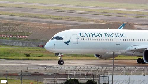 Luchtvaartconcern Cathay Pacific diep in de rode cijfers