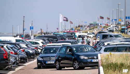 Parkeerplaatsen van Zandvoort al vol, verder nog geen problemen