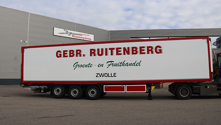 Nieuwe polyester Krone koeloplegger voor groente en fruithandel Gebr. Ruitenberg