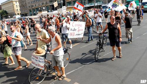 Berlijn verbiedt demonstratie tegen coronaregels