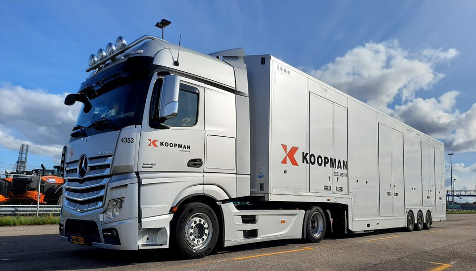 Koopman verandert Smink Transport in Koopman Exclusive