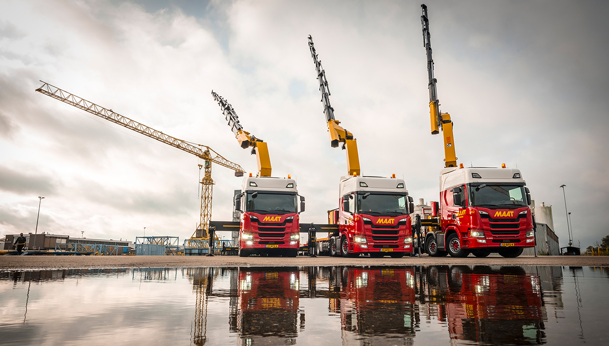 MAAT Transport kiest voor drie Scania meerassers