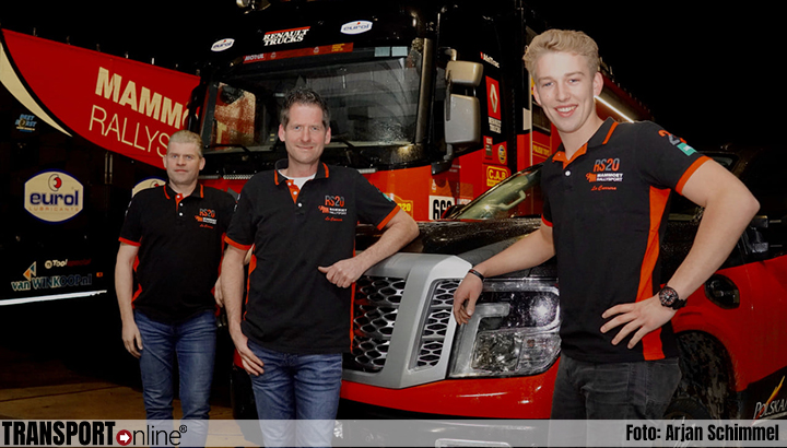 Mitchel van den Brink snelle assistent Mammoet Rallysport in Dakar Rally