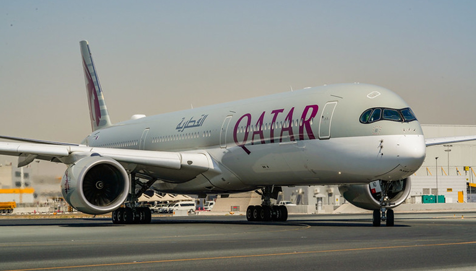 Qatar Airways neemt drie nieuwe Airbus A350-1000 vliegtuigen in ontvangst