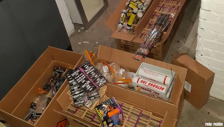 116 kilo illegaal vuurwerk in beslag genomen in Rijswijk