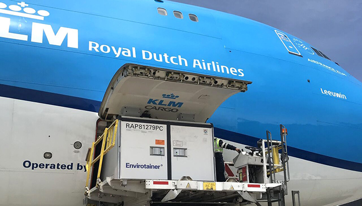 Air France KLM Martinair Cargo klaar om COVID-19 vaccins te vervoeren