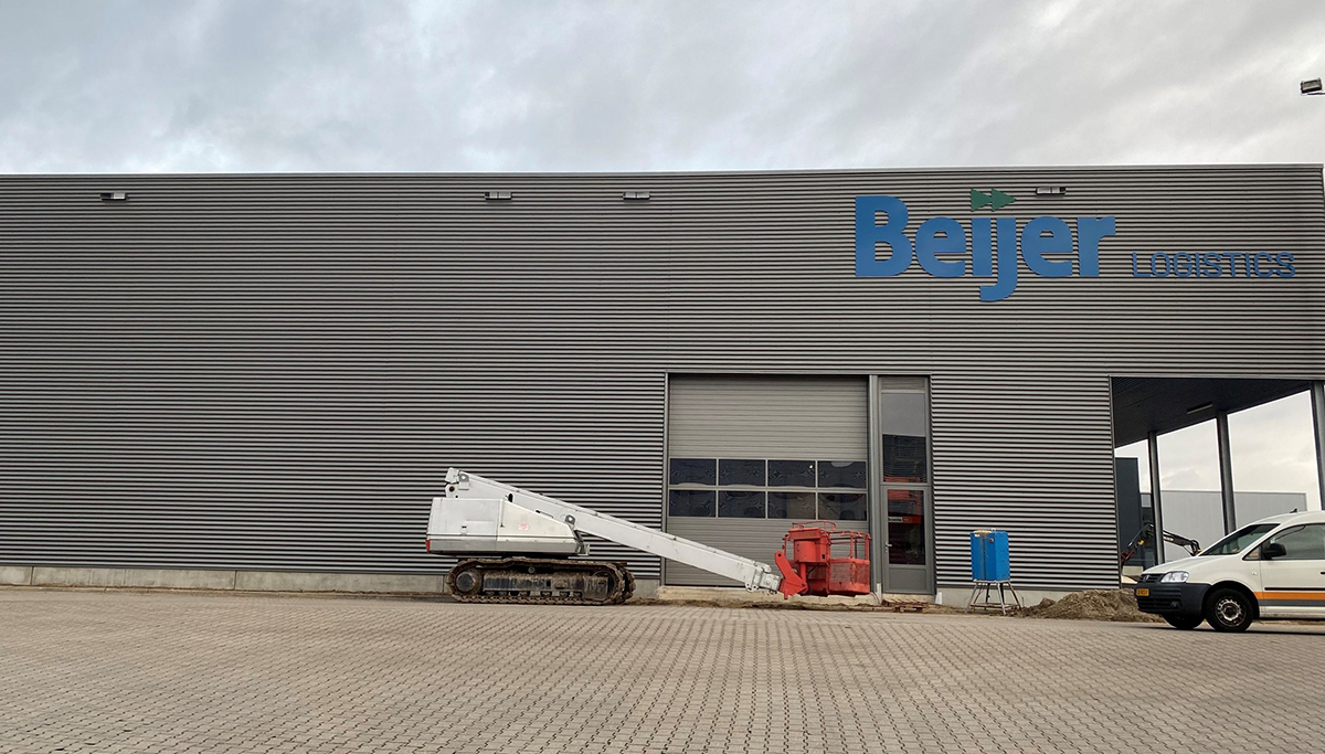 Uitbreidingsmogelijkheden Beijer Logistics dankzij nieuwe opslaghal 