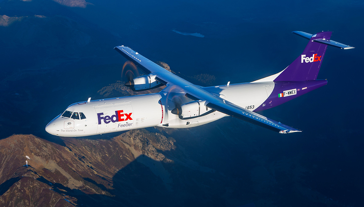 FedEx Express moderniseert vloot met ontvangst van allereerste, specifiek voor vracht gebouwde ATR-vliegtuig