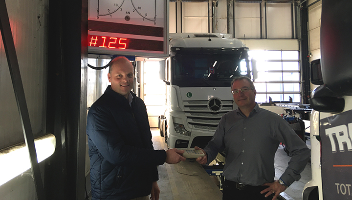 125ste VLT liftbank in Nederland voor Truck Support