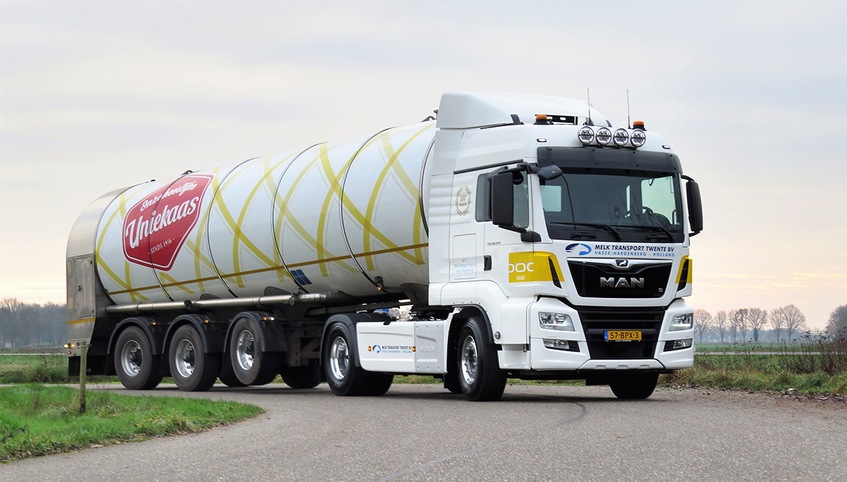 Honderdste MAN voor Melk Transport Twente