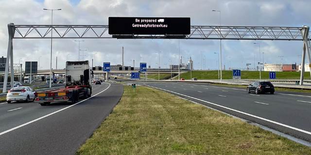 Voorbereidingen Rijkswaterstaat voor Brexit vanaf nu in Rotterdam en IJmuiden zichtbaar