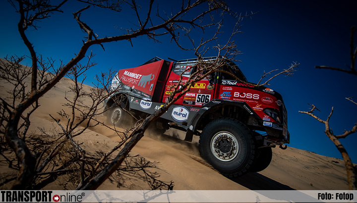 Lekke banden verstoren ritme van Mammoet Rallysport