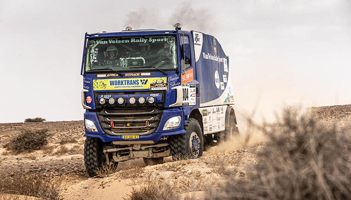 Van Velsen Rally Sport nog steeds onderweg in de Africa Eco Race