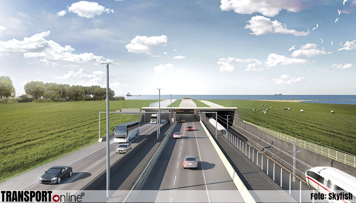 Aanleg omstreden tunnel tussen Duitsland en Denemarken begonnen