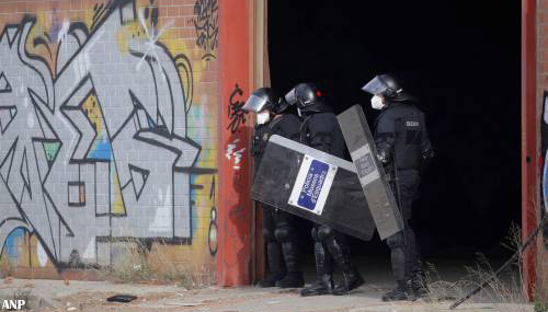 Politie maakt einde aan groot feest bij Barcelona