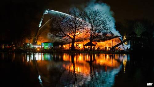 'Brand in theater in Rotterdamse Plaswijckpark aangestoken'