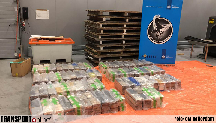 Douane onderschept weer honderden kilo's cocaïne in Rotterdamse haven