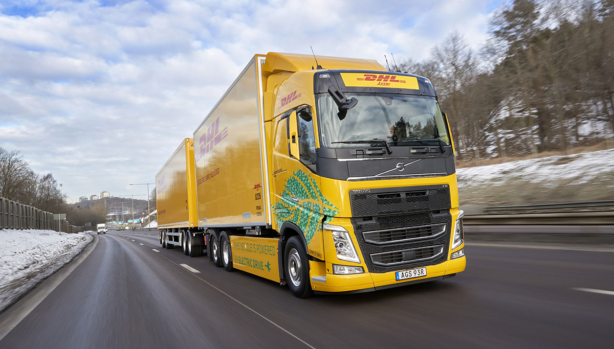 DHL Freight en Volvo Trucks bundelen krachten voor fossielvrij transport over langere afstanden