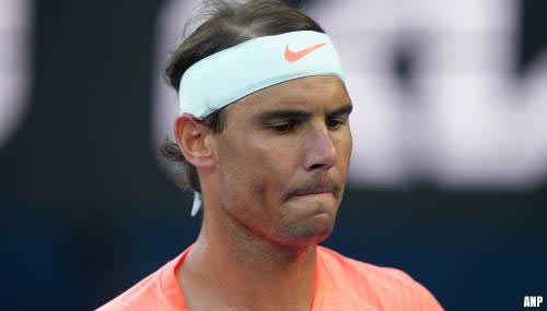 Nadal zegt toernooi in Rotterdam af wegens rugblessure