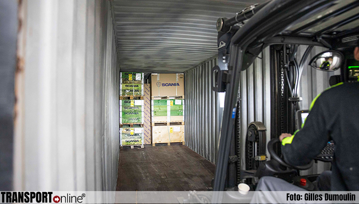 Scania Parts Logistics schakelt over naar duurzaam transport via binnenvaart