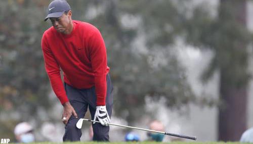 Golfer Tiger Woods bij kennis na spoedoperatie aan been