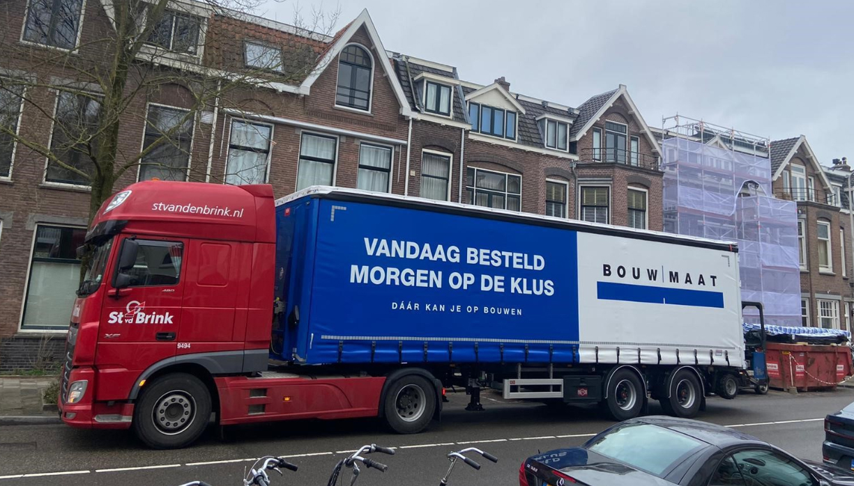 St van den Brink gaat transport voor Bouwmaat Nederland verzorgen