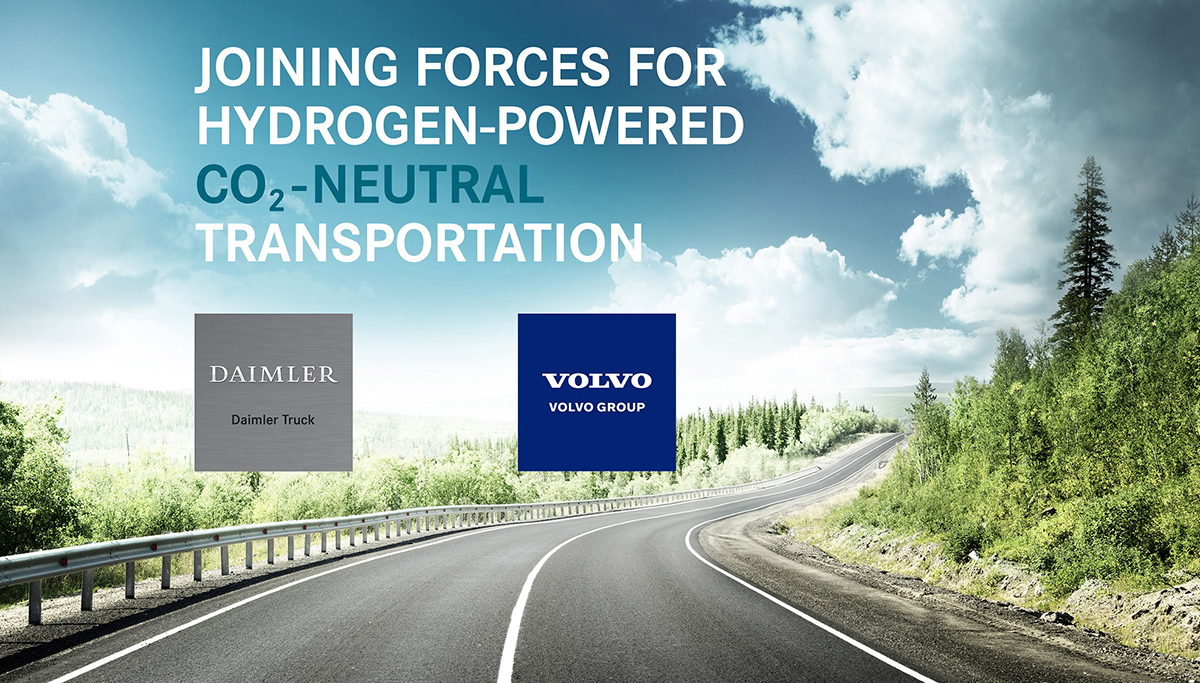 Daimler Truck AG en de Volvo Group ronden oprichting van Fuel cell joint venture af: Cellcentric