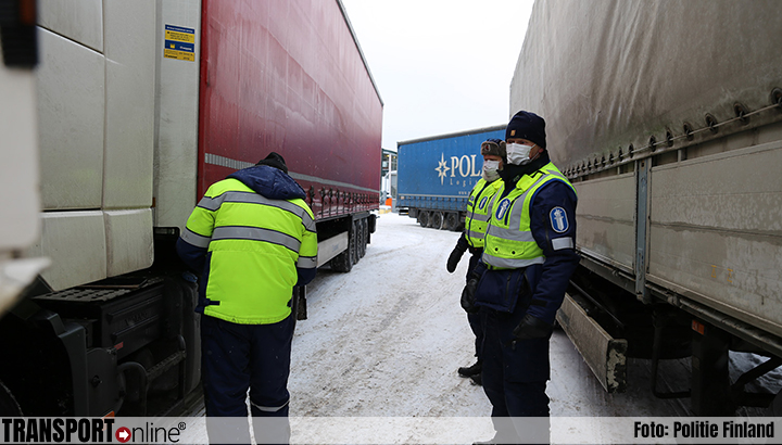 Bij bijna een op de drie vrachtwagens overtreding geconstateerd tijdens controleweek ROADPOL