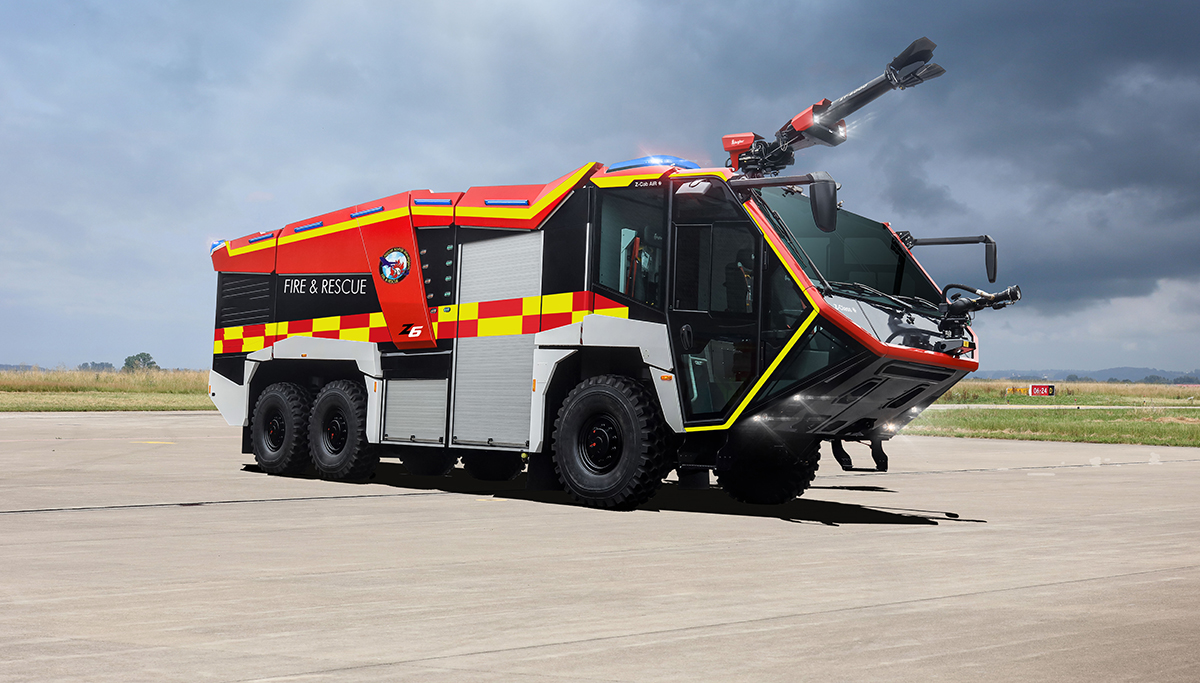 Ziegler Brandweertechniek ontvangt order voor levering Crashtender aan Kortrijk Wevelgem International Airport
