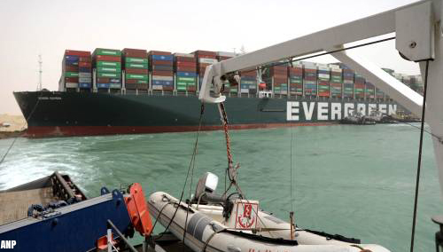 Lange blokkade Suezkanaal kan bevoorrading winkelketens raken